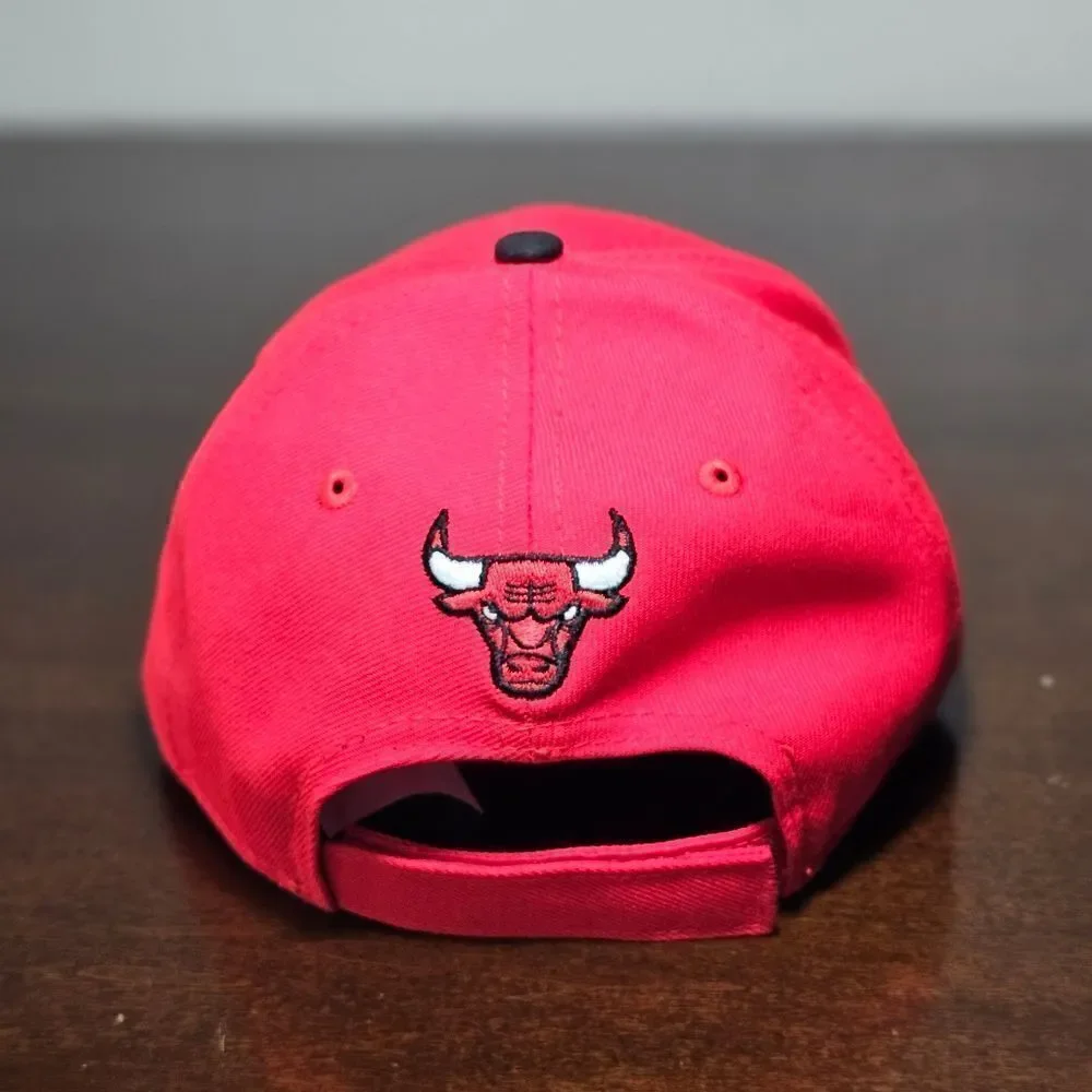 Chicago Bulls New Era Dad Hat Cap Red Black 9Forty NBA Jordan Pippen Rodman New